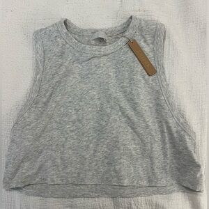 Skims heather gray crop tank size xs